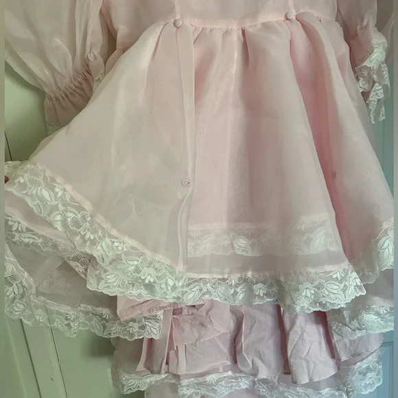 Selkie Duchess Sugarfrill Dress in Baby Soft Pink size Small - Picture 11 of 14